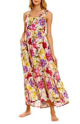 The Lazy Poet Mika Wind Flower Cotton Nightgown at Nordstrom,