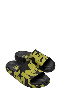 Melissa x Simon Miller Cloud Slide Sandal in Black/Green at Nordstrom, Size 6