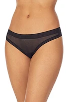 DKNY Table Tops Sheer Stripe Thong at Nordstrom,