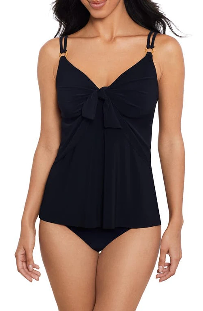 Magicsuit Akikio Obi Tankini Top Black at Nordstrom,