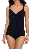 Magicsuit Akikio Obi Tankini Top Black at Nordstrom,