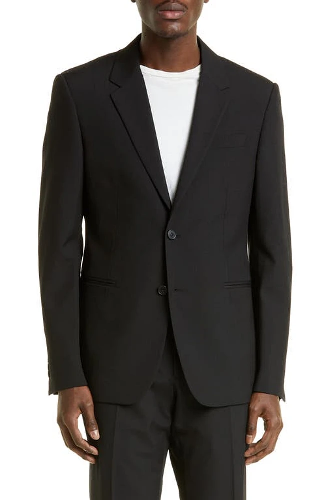 Off-White Corp Slim Fit Wool Sport Coat Black at Nordstrom, Us