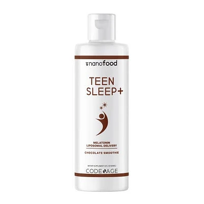 Codeage Liposomal Teen Sleep + Liquid Melatonin, Vitamin E, Vegan, Non-GMO, 3-Month Supply, 8 fl oz in White at Nordstrom