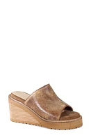 Diba True Cloud Fall Wedge Sandal Cognac at Nordstrom,