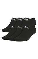 adidas Originals Trefoil 6-Pack No-Show Socks in Black at Nordstrom