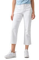 Sanctuary Vacation Crop Straight Leg Cotton Blend Pants at Nordstrom,