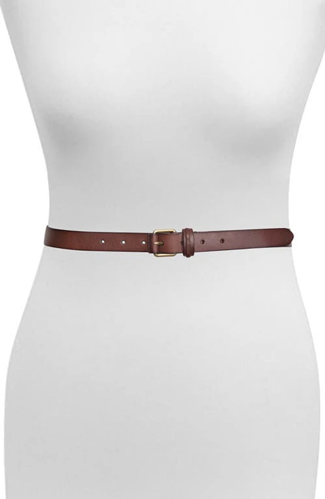 Frye Leather Belt Brown at Nordstrom,