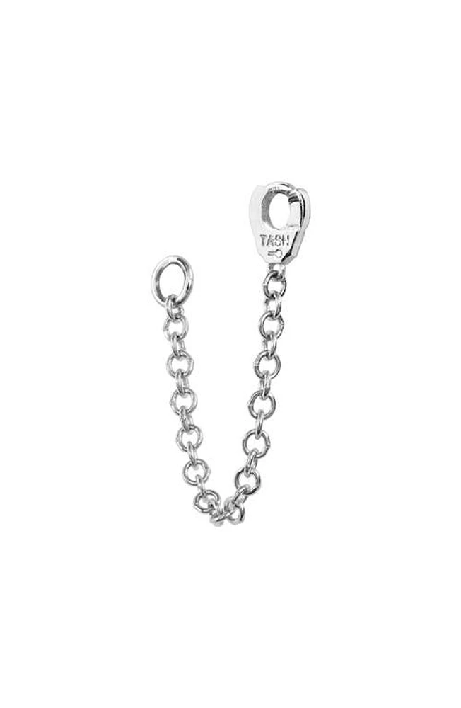 Maria Tash Single Connecting Chain in White Gold at Nordstrom