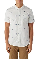 O'Neill Quiver Stretch Short Sleeve Button-Up Shirt at Nordstrom,