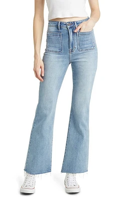 HIDDEN Jeans Patch Pocket Bootcut Light Wash at Nordstrom,