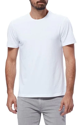 PAIGE Cash Stretch Crewneck T-Shirt Fresh White at Nordstrom,