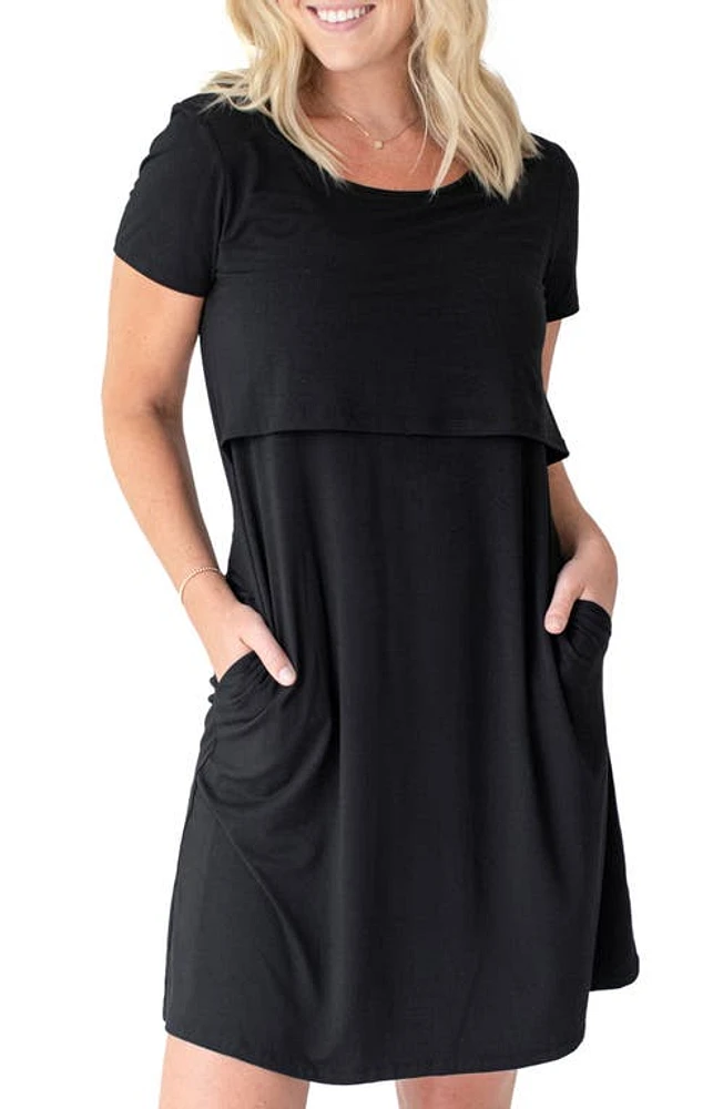 Kindred Bravely Eleanora Maternity/Nursing Lounge Dress at Nordstrom,