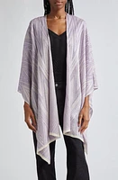 Missoni Metallic Chevron Cape in Ivory at Nordstrom