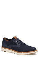 Johnston & Murphy Upton Plain Toe Knit Derby Navy at Nordstrom,