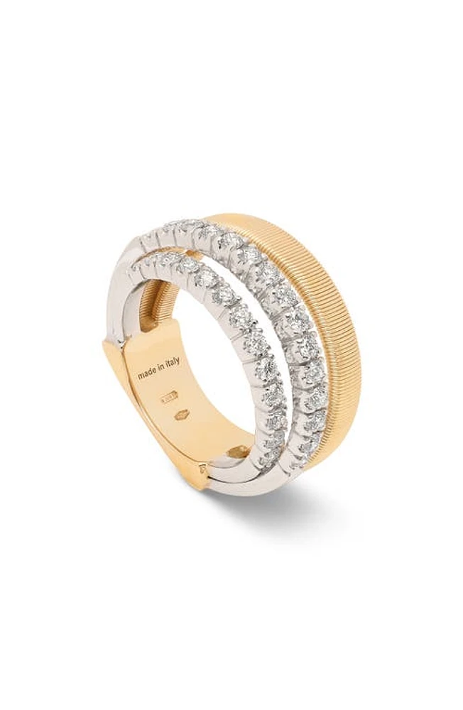 Marco Bicego Masai Diamond Ring in Yellow Gold/Diamond at Nordstrom, Size 7