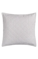 Matouk Matteo Quilted Euro Sham in Bark at Nordstrom