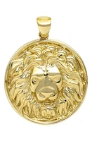 Bony Levy Men's 14K Gold Lion Medallion in 14K Yellow Gold at Nordstrom