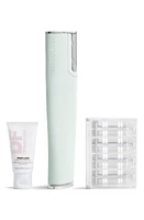 DERMAFLASH LUXE+ Advanced Sonic Dermaplaning & Peach Fuzz Removal Set in Seafoam at Nordstrom