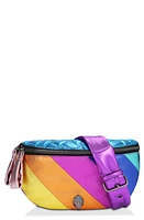 Kurt Geiger London Kensington Leather Belt Bag in Rainbow Multi at Nordstrom