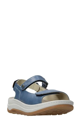 Wolky Adura Slingback Platform Sandal Sky Blue Biocare at Nordstrom,