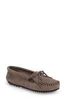 Minnetonka Kilty Suede Driving Shoe at Nordstrom