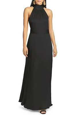 Sachin & Babi Kayla Halter Gown Black at Nordstrom,