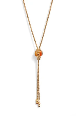 Gas Bijoux Serti Talisman Necklace in Gold at Nordstrom