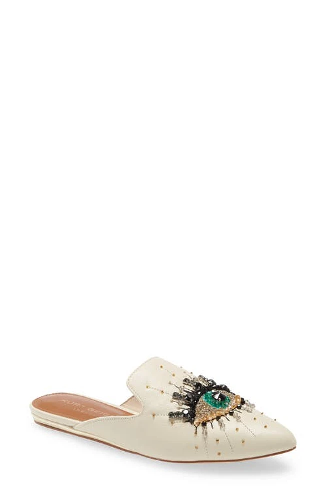 Kurt Geiger London Olive Eye Mule Bone Leather at Nordstrom,