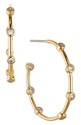 Nadri Daylight Hoop Earrings in Gold at Nordstrom