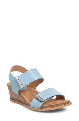 Söfft Verdi II Wedge Sandal Teal at Nordstrom,