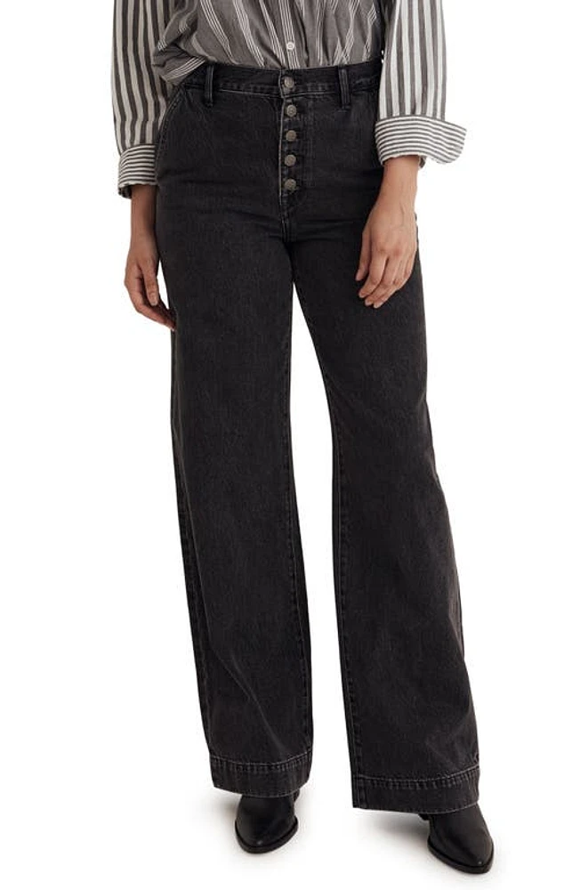 Madewell Superwide Leg Jeans in Selwick Wash at Nordstrom, Size 29