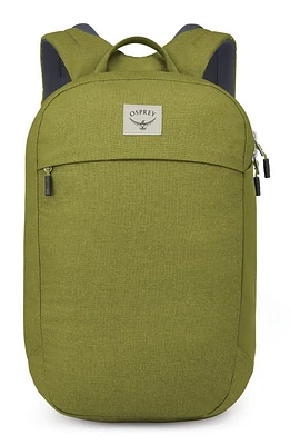 Osprey Large Arcane Recycled Polyester Commuter Backpack in Matcha Green Heather at Nordstrom