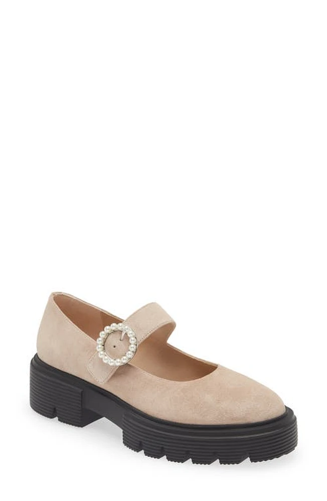 Stuart Weitzman Nolita Platform Mary Jane Sabbia at Nordstrom,