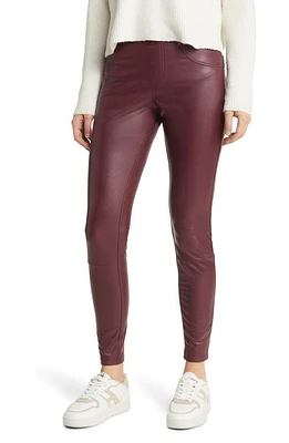 Hue Faux Leather Leggings at Nordstrom,