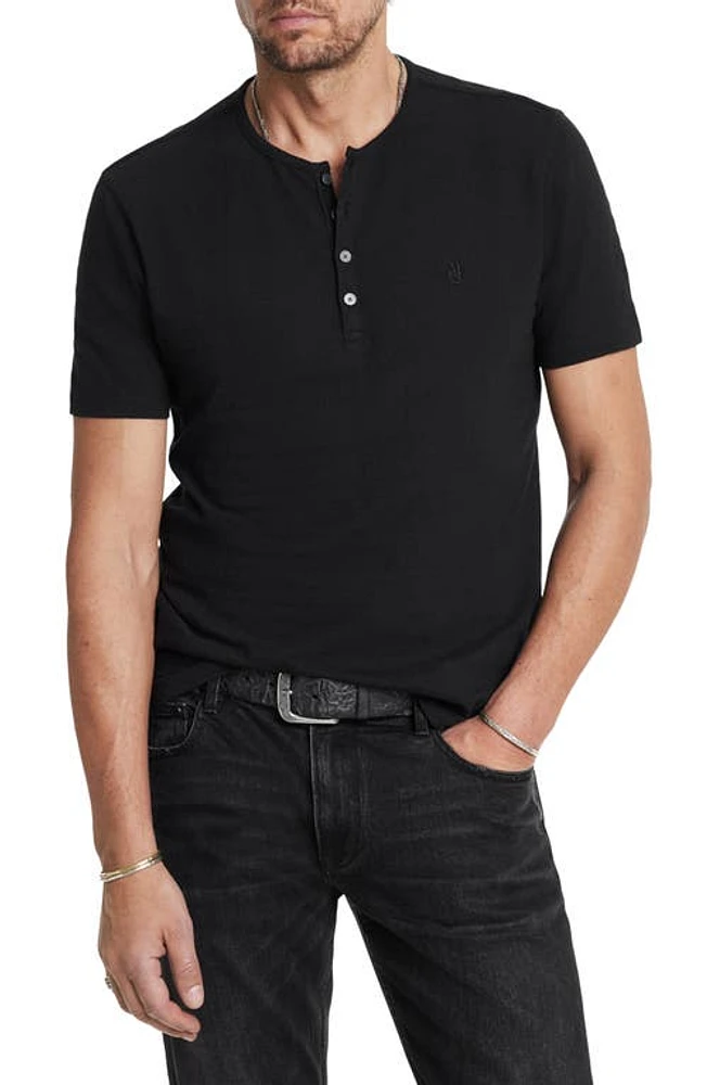 John Varvatos Jordan Short Sleeve Henley at Nordstrom,