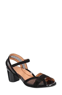 L'Amour des Pieds Mahiya Block Heel Sandal Black at Nordstrom,