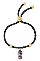 Kurt Geiger London Mushroom Charm Friendship Bracelet in Black at Nordstrom