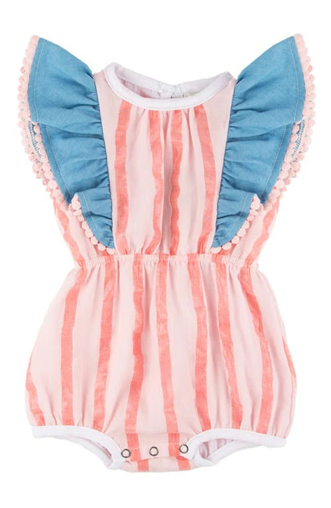 Miki Miette Isla Ruffle Bubble Romper Topanga at Nordstrom,