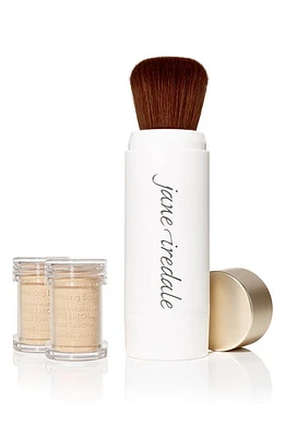 jane iredale Amazing Base Loose Mineral Powder SPF 20 Refillable Brush in Satin at Nordstrom