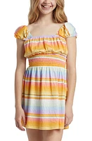 Billabong Kids' Stripe Cover-Up Dress Multi at