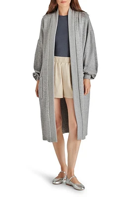 Steve Madden Marla Duster Coat Heather Grey at Nordstrom,