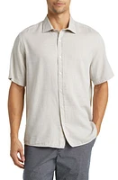 Robert Barakett Mount Eden Short Sleeve Button-Up Shirt at Nordstrom,