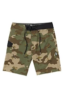 Volcom Lido Print Mod Board Shorts Camouflage at Nordstrom,