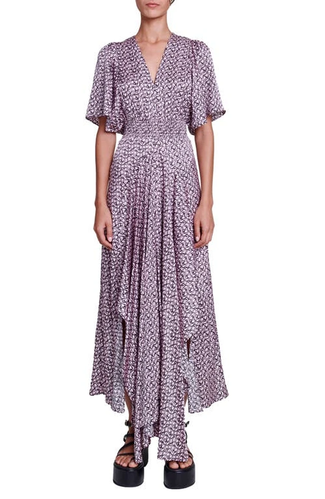 capri blue dress Women's Mialeigh Linen in Shelden it features a softly flowy chiffon Size:9 / 39.5 Halter Ruffle Mini Dress