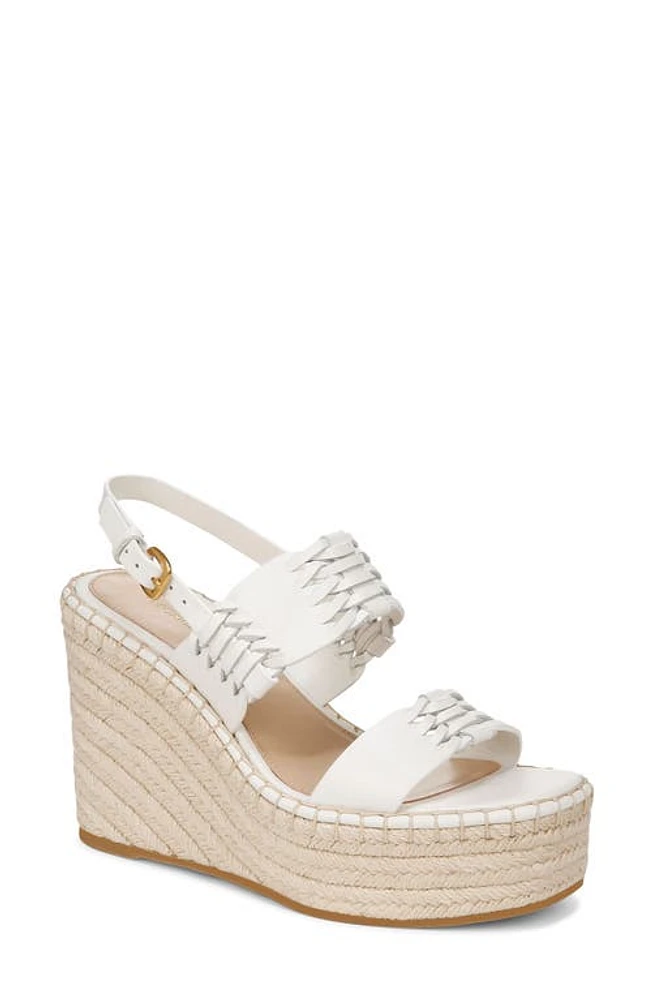 Veronica Beard Riya Slingback Espadrille Platform Wedge Sandal Coconut at Nordstrom,