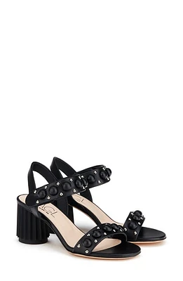 AGL Dorica Stud Slingback Sandal Nero-Nero at Nordstrom,