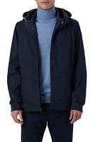 Bugatchi Full Zip Hooded Bomber Jacket at Nordstrom,