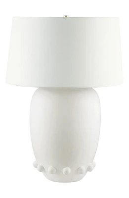 Renwil Trivor Table Lamp in Matte Off-White at Nordstrom