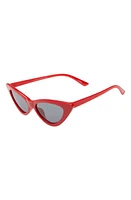 Rad + Refined Cat Eye Sunglasses in Red/Black at Nordstrom