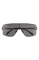 Miu Miu 69mm Oversize Shield Sunglasses in Black at Nordstrom